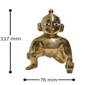 Brass Laddu Gopal